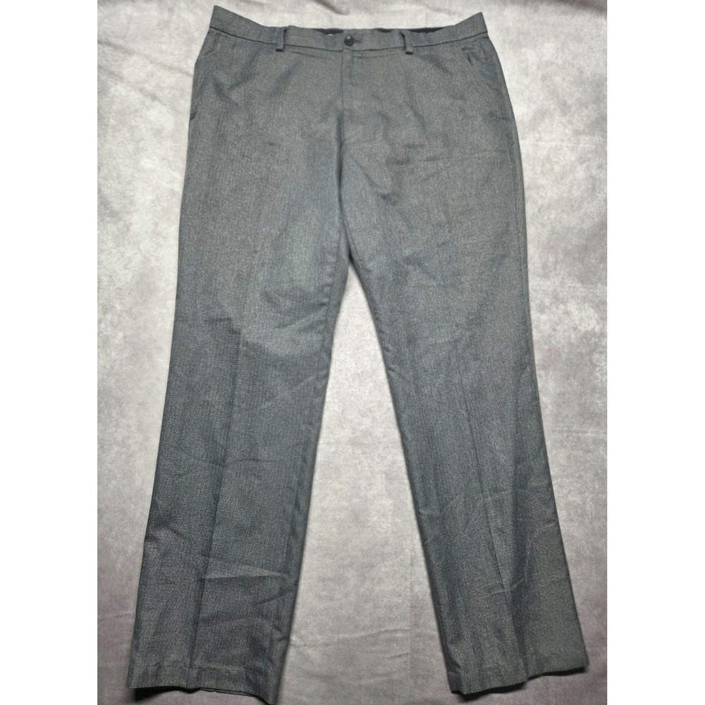 Greg Norman for Tasso Elba Five Iron Golf Pants Mens 38x32 Grey Career Stretch